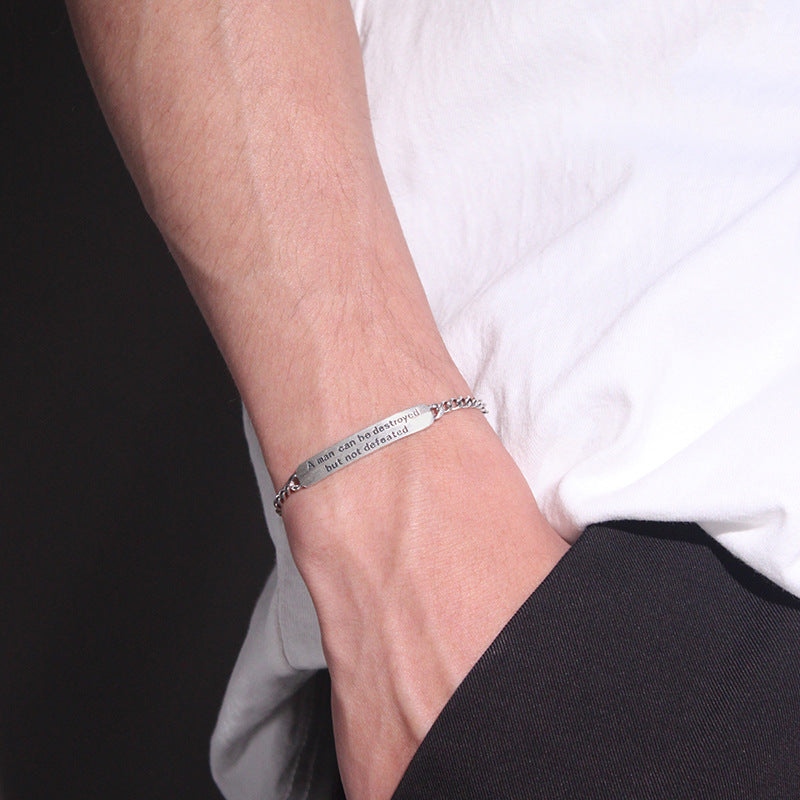 pulsera para hombre